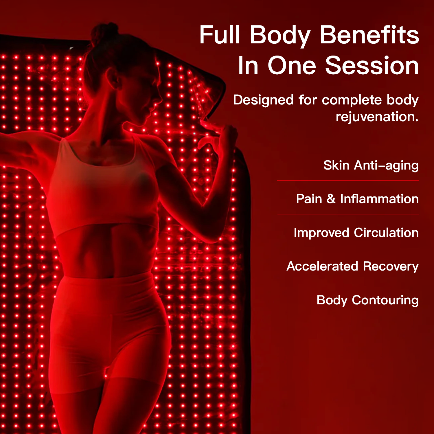 Red and Infrared Light Therapy Mat/Bag
