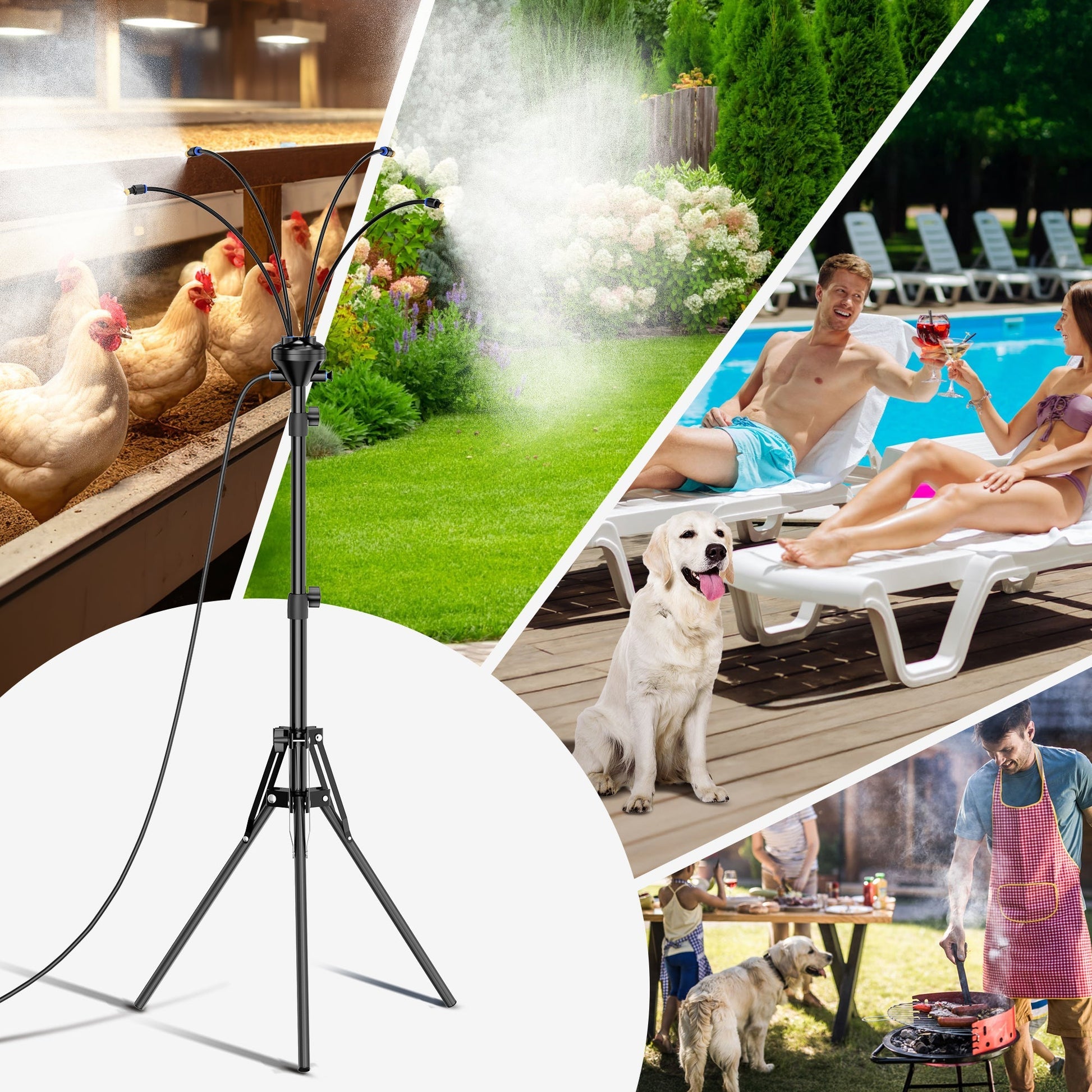 Cooling Mist Stand